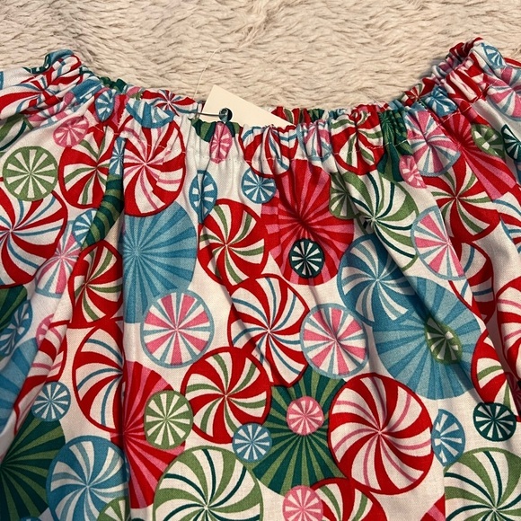 New Hand Crafted Peasant Dress Christmas - Picture 3 of 4